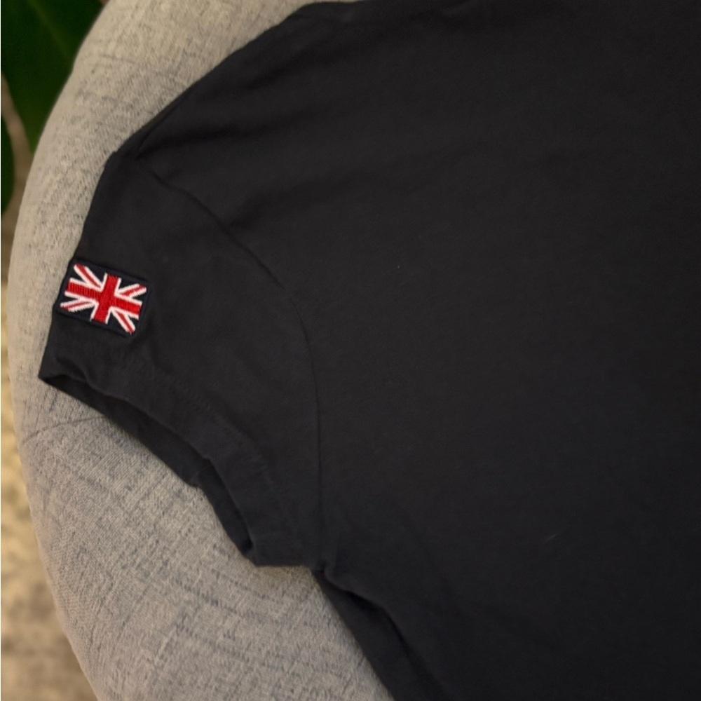 Oxford Black Short Sleeve Tee - Picture 4 of 5